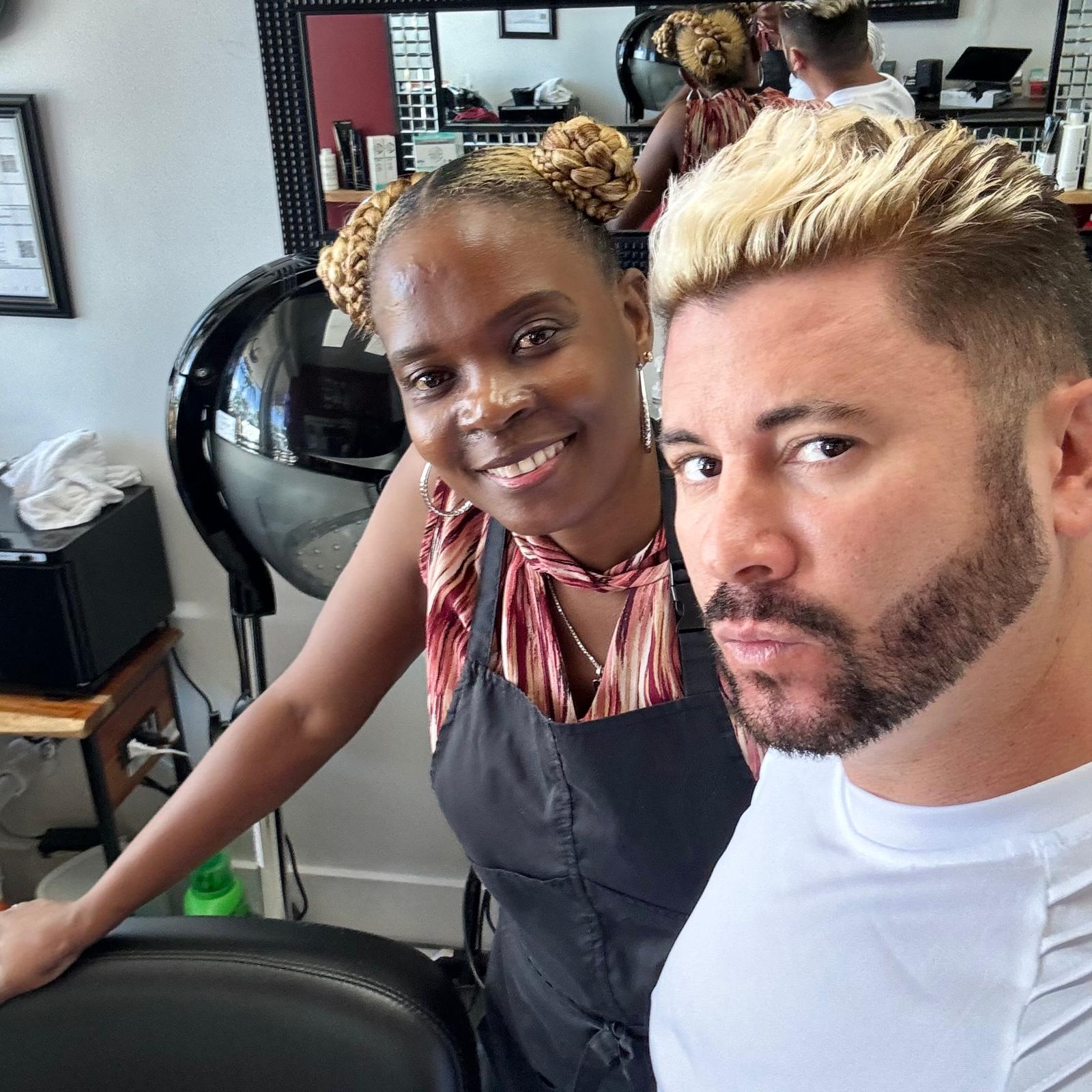Men's haircut at Sport Haircuts