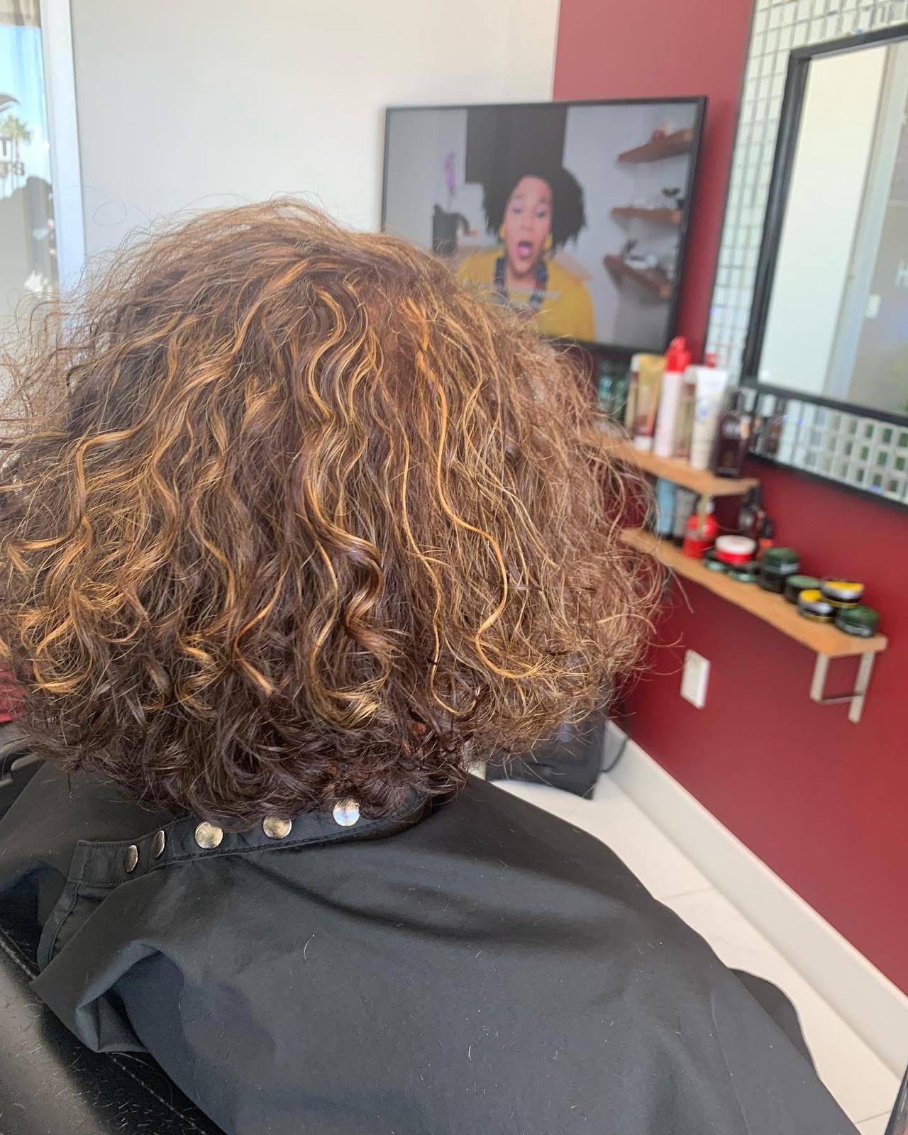 Hair color at Sport Haircuts